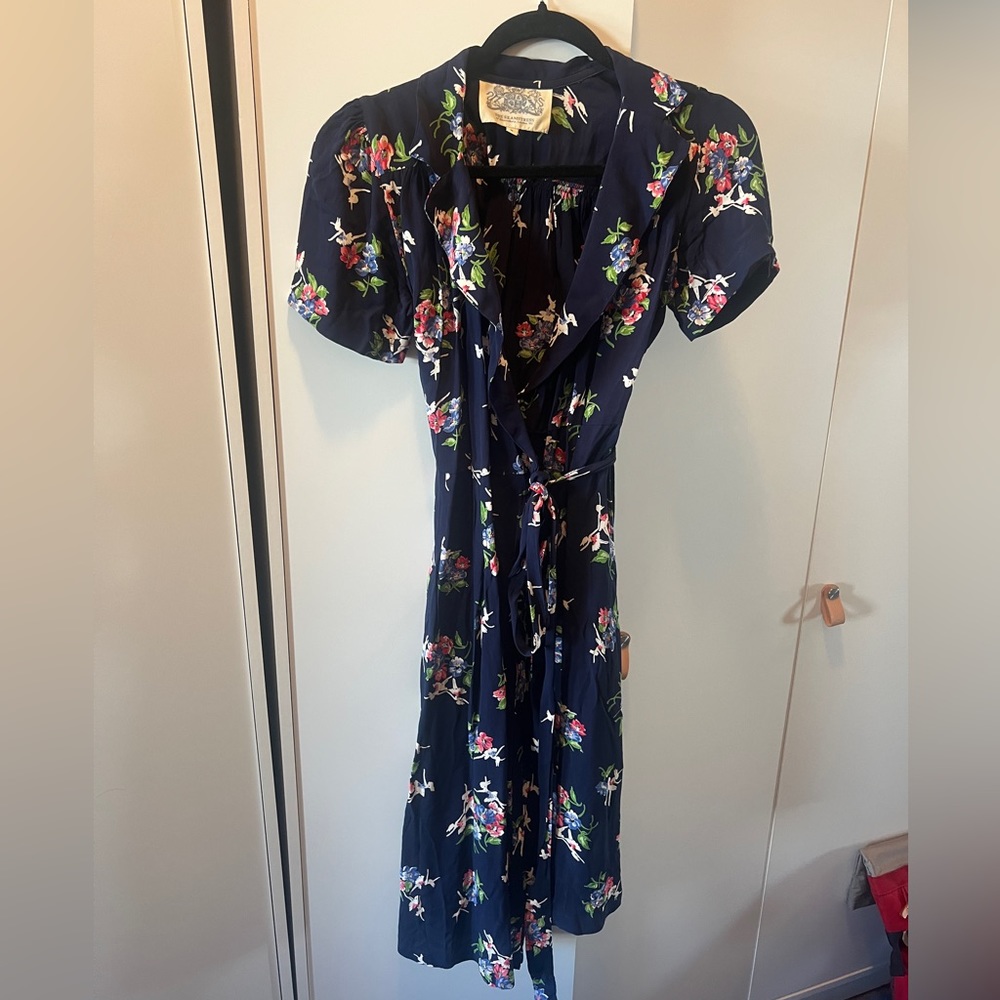 The seamstress of Bloomsbury floral dress
